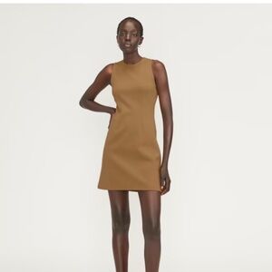 Everlane Shift dress in toasted coconut